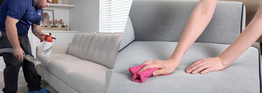 Productos de limpieza para sofas de tela
