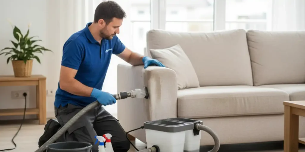 limpieza profesional de sofas
